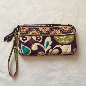 Vera Bradley Wristlet | Plum Crazy